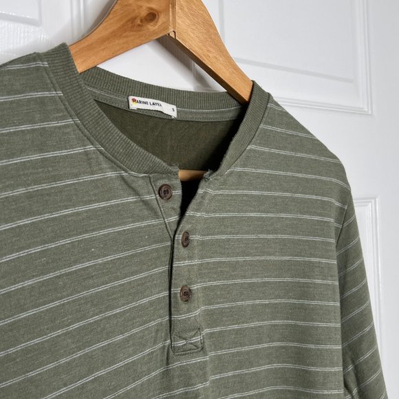 2 Marine Layer Double Knit Henleys - Picture 8 of 10